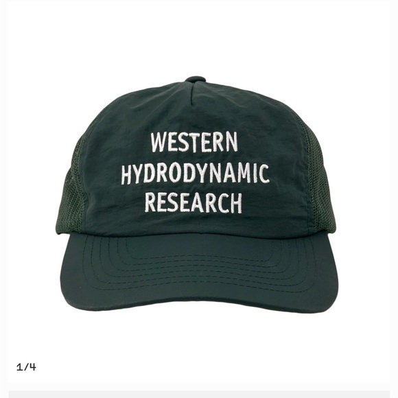 Western Hydrodynamic Research Mesh Promo Hat Moss / NWOT - Picture 1 of 9